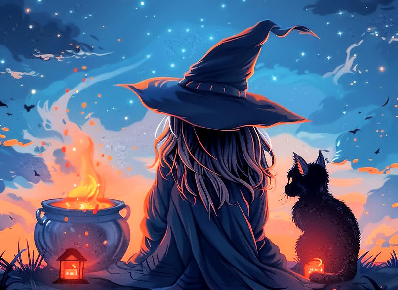 On the Practices of Cats & Their Witches™ — 5 sample vials — Halloween Perfume Sample Set